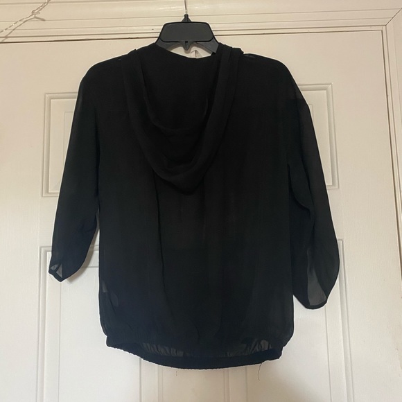 Black Mesh Shirt - Picture 2 of 2